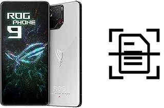 Numériser un document sur un Asus ROG Phone 9