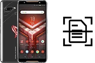 Numériser un document sur un Asus ROG Phone ZS600KL