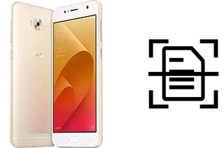 Numériser un document sur un Asus Zenfone 4 Selfie Lite ZB553KL
