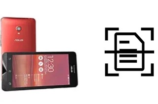 Numériser un document sur un Asus Zenfone 6 A601CG (2014)