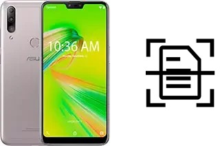 Numériser un document sur un Asus ZenFone Max Shot