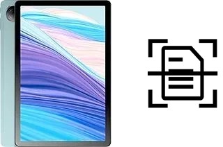 Numériser un document sur un Blackview Oscal Pad 18