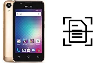Numériser un document sur un BLU Advance 4.0 L3