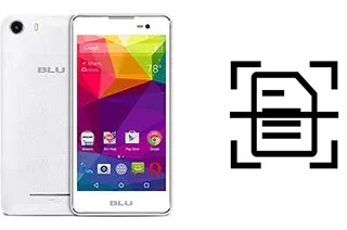 Numériser un document sur un BLU Dash M