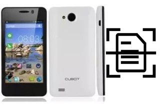 Numériser un document sur un Cubot GT90