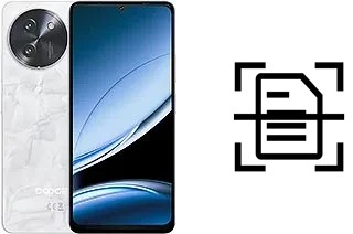 Numériser un document sur un Doogee Note59 Pro+