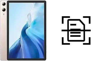Numériser un document sur un Doogee Tab E3 Pro