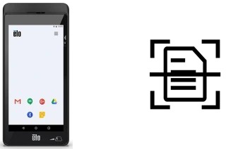 Numériser un document sur un Elo Touch Pay M60