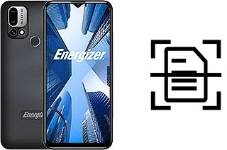 Numériser un document sur un Energizer Ultimate 65G