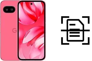 Numériser un document sur un Google Pixel 9a