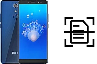 Numériser un document sur un Haier L6