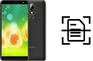 Numériser un document sur un Haier L8