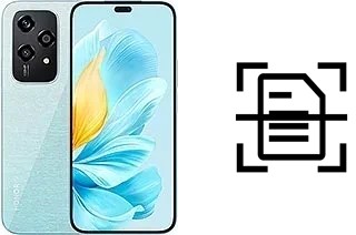 Numériser un document sur un Honor 200 Lite