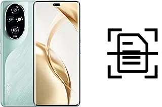 Numériser un document sur un Honor 200 Pro