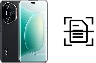 Numériser un document sur un Honor 300 Ultra