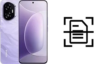 Numériser un document sur un Honor 300