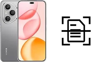 Numériser un document sur un Honor 400 Pro