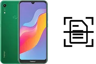 Numériser un document sur un Honor 8A Prime