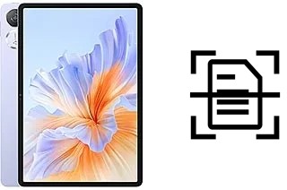 Numériser un document sur un Honor Pad V9