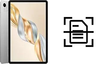 Numériser un document sur un Honor Pad X9a