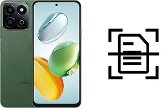 Numériser un document sur un Honor X7c