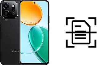 Numériser un document sur un Honor Play9T