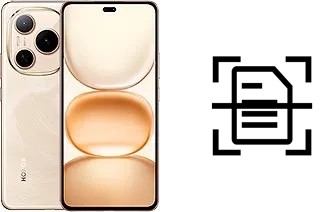 Numériser un document sur un Honor Power