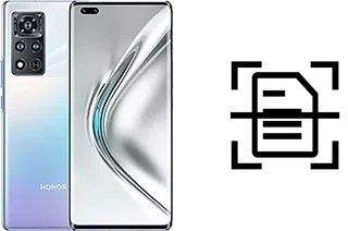 Numériser un document sur un Honor View40