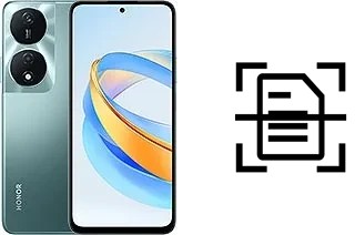 Numériser un document sur un Honor X7b 5G (50 MP)