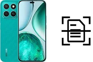 Numériser un document sur un Honor X8c