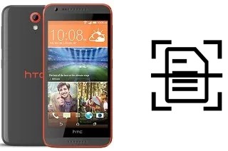 Numériser un document sur un HTC Desire 620G