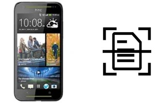 Numériser un document sur un HTC Desire 700