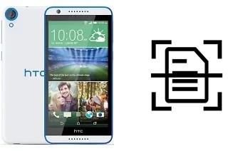 Numériser un document sur un HTC Desire 820