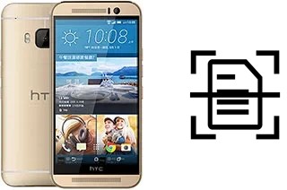 Numériser un document sur un HTC One M9s