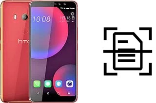 Numériser un document sur un HTC U11 Eyes