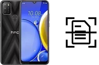 Numériser un document sur un HTC Wildfire E2 Plus