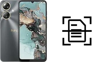 Numériser un document sur un HTC Wildfire E5 Plus