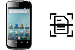 Numériser un document sur un Huawei Ascend II