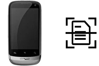 Numériser un document sur un Huawei U8510 IDEOS X3