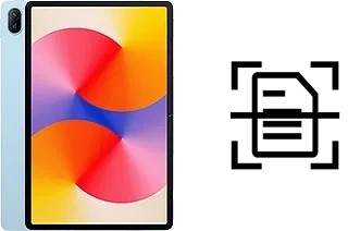 Numériser un document sur un Huawei MatePad SE 11
