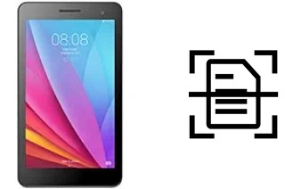 Numériser un document sur un Huawei MediaPad T1 7.0