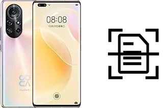 Numériser un document sur un Huawei nova 8 Pro 5G
