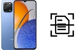 Numériser un document sur un Huawei nova Y61