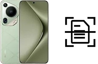 Numériser un document sur un Huawei Pura 70 Ultra