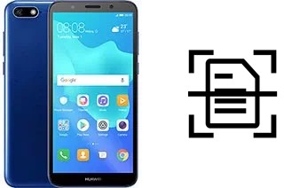 Numériser un document sur un Huawei Y5 Prime (2018)