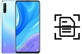 Numériser un document sur un Huawei P smart Pro 2019