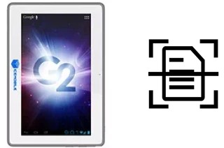 Numériser un document sur un Icemobile G2