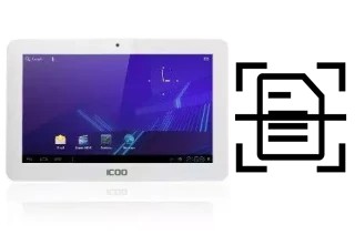 Numériser un document sur un Icoo D50
