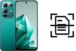 Numériser un document sur un Infinix Note 50x