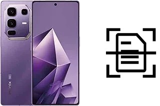 Numériser un document sur un Infinix Note 50 Pro+